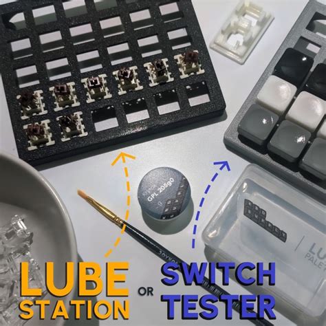 Jual Baru Lube Lubing Modding Station Switch Tester Holder