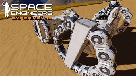 Space Engineers Experiments Hinge Wheels YouTube