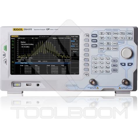 Spectrum Analyzer Rigol Dsa Tg Spectrum Analyzers Measuring