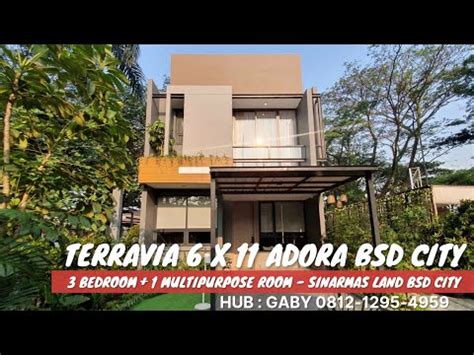 Show Unit TERRAVIA ADORA 6 X 11 BSD CITY Selangkah Dari Eastvara Mall