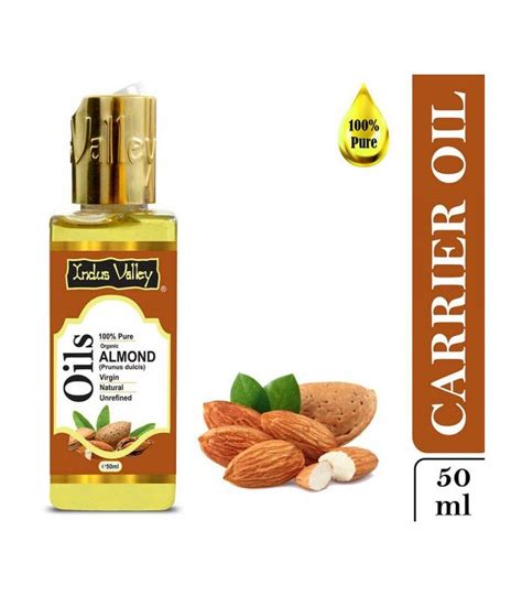 Olej Migdałowy organiczny nierafinowany 50ml Indus Valley Sklep