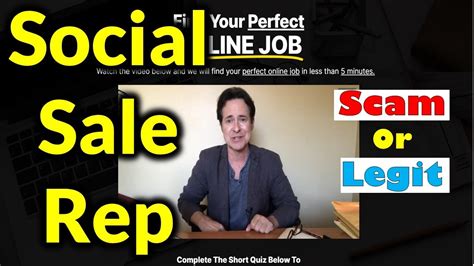 Social Sale Rep Reviews Socialsalerep Scam Explained YouTube