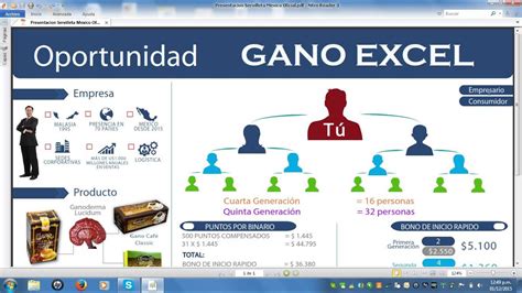 Plan de negocio Gano Excel México YouTube