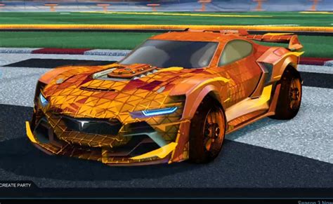 Rocket League Burnt Sienna Tyranno Gxt Design With Burnt Sienna Trigon