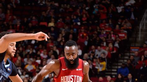 James Harden Produces Triple Double In Houston Rockets Win Over Memphis Grizzlies Nba News