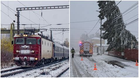 Traficul Rutier I Cel Feroviar Date Peste Cap De Iarna Sever