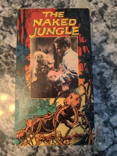 The Naked Jungle VHS Tape 1954 Adventure Charlton Heston Eleanor Parker