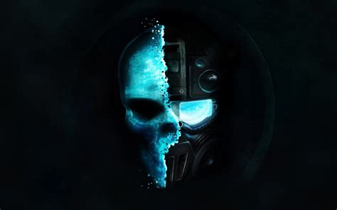 Wallpaper : 2560x1600 px, Ghost Recon, helmet, skull, video games ...