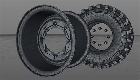 Michelin Bibload Hard Surface Model TurboSquid 1429253