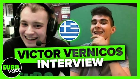 Victor Vernicos What They Say Interview Greece Eurovision