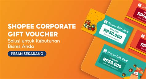 Shopee Gift Voucher Voucher Untuk Belanja Online