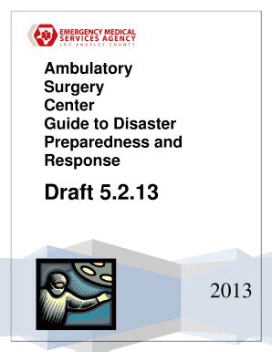 Fillable Online File Lacounty Asc Guide To Disaster Preparedness And