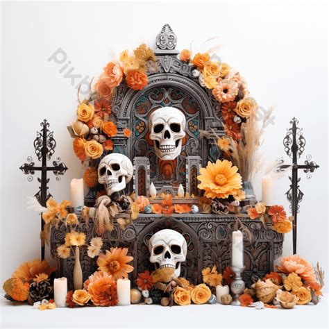 Day Of The Dead Altar PNG Images | PSD Free Download - Pikbest