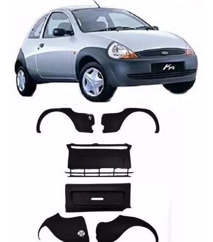 Kit Parachoque Dianteiro Traseiro Ford Ka Frete Gr Tis