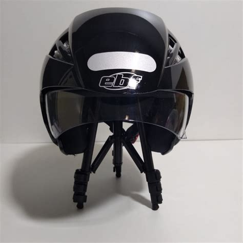 Capacete Moto Ebf Thunder Open Solid Aberto Preto Brilho Parcelamento