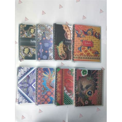 Jual Map Binder Batik Nusantara Ukuran A Map File Batik Shopee