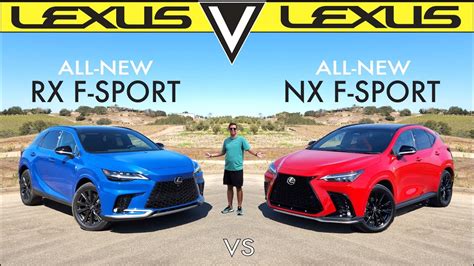 Sibling Showdown 2023 Lexus Rx 350 Vs 2024 Lexus Nx 350