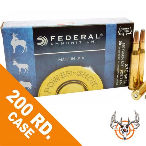 Sportsmans Den Federal 270 Win 150 Gr Sprn Power Shok 200 Rd