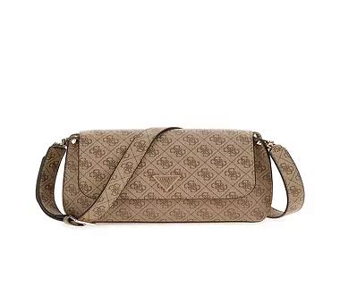 GUESS Tasche Umhängetasche MERIDIAN beige