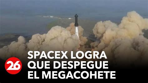 SpaceX Logra Que Despegue El Megacohete Pero Explota Al Poco Tiempo