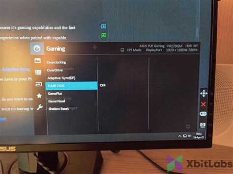 Asus VG279QM Review - The Best 240-280Hz Gaming Monitor - XBitLabs