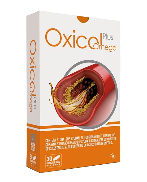 30 Cápsulas Oxicol Plus Omega Oxicol El Corte Inglés