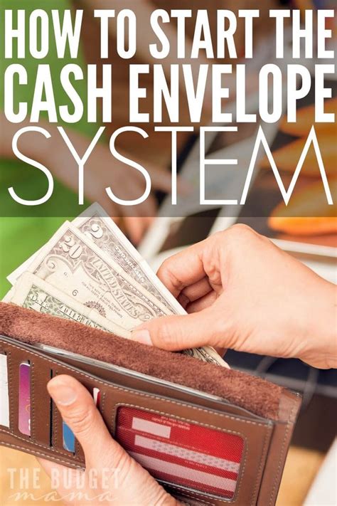 How To Start The Cash Envelope System Jessi Fearon Cash Budget