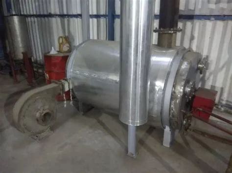 Steel Gas Oil Three Pass Shell Type Hot Air Generator Capacity