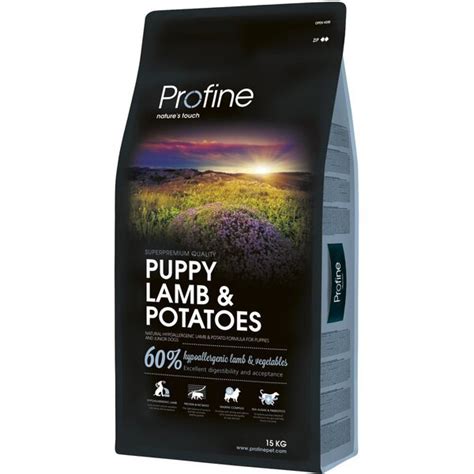 Сухой гипоаллергенный корм для щенков всех пород Profine Puppy Lamb с ...