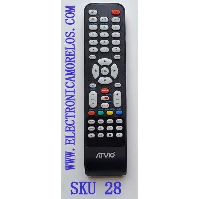 Control Remoto Original Para Smart Tv Atvio Nuevo Modelos Atv