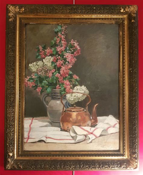 Recherche Rozier Dominique Peinture Xixeme Siecle Nature Morte A La