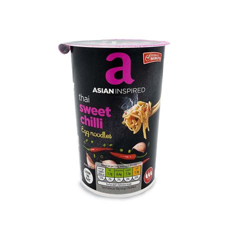 Asian Inspired Noodles Sweet Chilli 78g Make In Minutes Aldiie