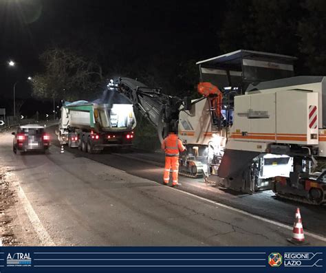 Sr Nettunense Lavori Di Rifacimento Della Pavimentazione Stradale