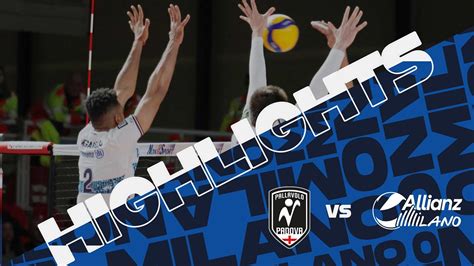 Pallavolo Padova Vs Allianz Milano SuperLega Match Highlights YouTube