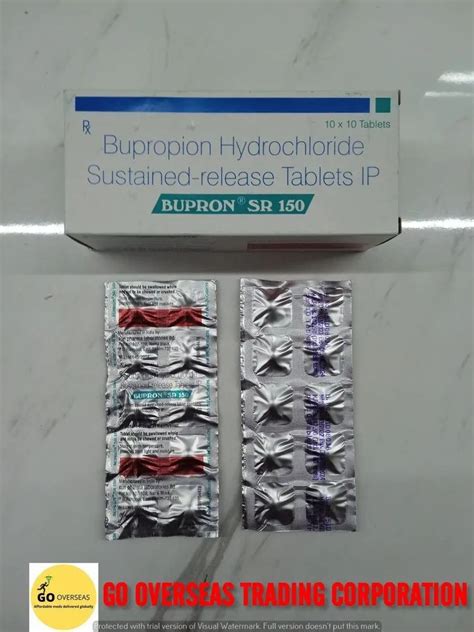 Bupron Sr Mg Tablet At Rs Box Mahal Nagpur Id