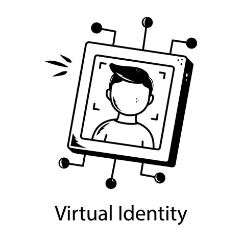 Trendy Virtual Identity 45885282 Vector Art at Vecteezy