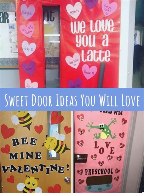 61 Valentine Door Decoration Ideas That Warm Hearts Pink Pop Design