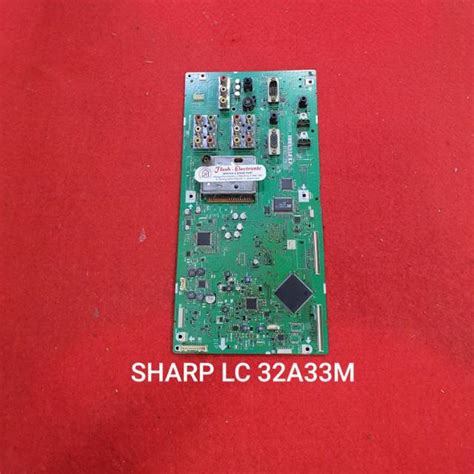 Jual MESIN TV LCD MOTHERBOARD MB MAINBOARD SHARP LC 32A33M