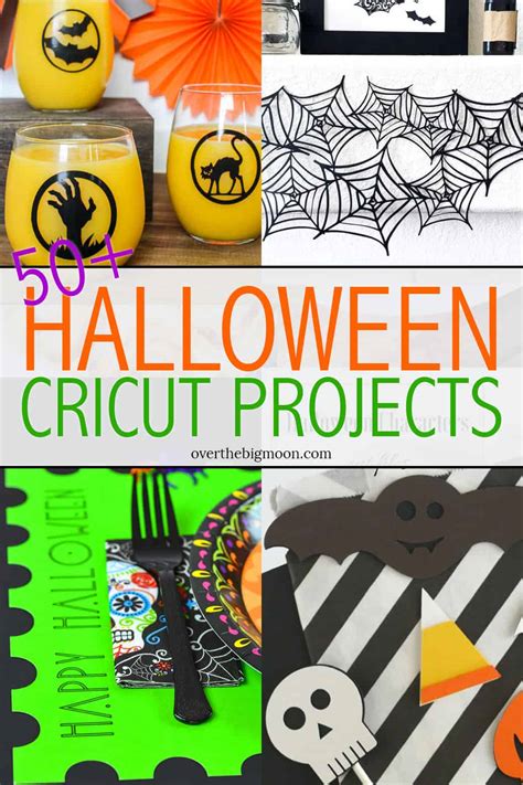 50+ Cricut Halloween Crafts - Over The Big Moon