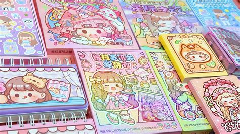 Unbox Telado Kawaii Sticker Big HaulASMR Unboxing Stickers Journal