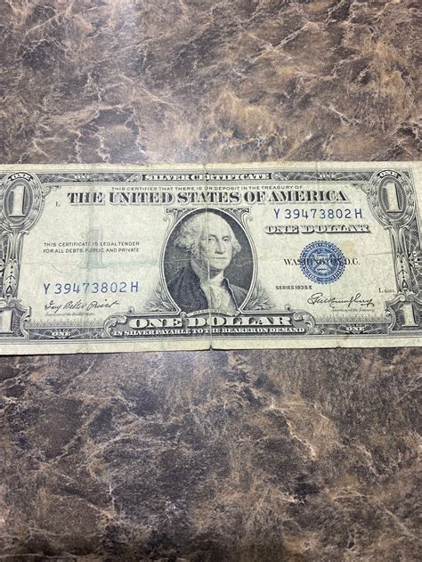 Silver Certificate 1935 E | Etsy