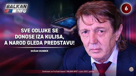 INTERVJU Dušan Dunđer Sve odluke se donose iza kulisa narod samo