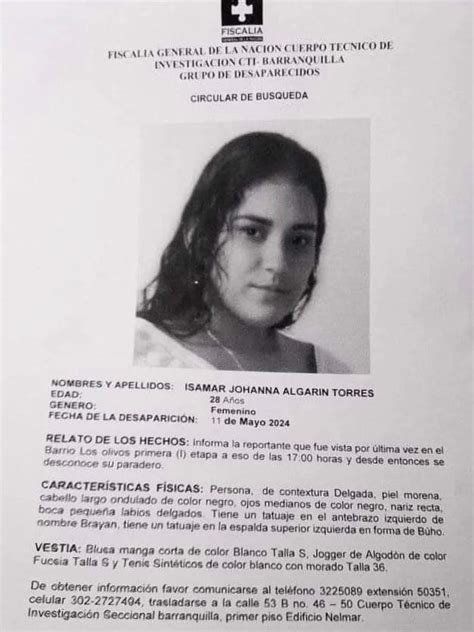 Madre De Joven Desaparecida En Barranquilla Dio Detalles Reveladores De