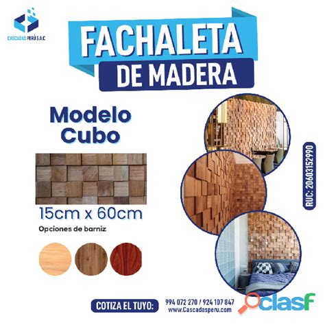 Fachaleta De Madera Fachaletas Modernas Fachaleta De Piedra Fachaleta