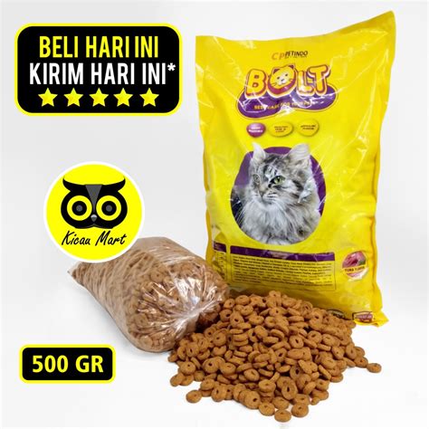 Jual Makanan Kucing Bolt Rasa Tuna Bentuk Donat Gr Pakan Kucing