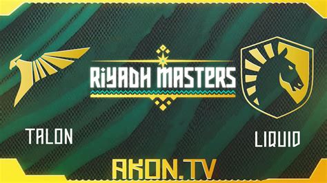 Dota Ru Talon Esports Vs Team Liquid Bo Riyadh Masters