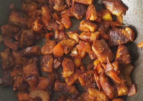 Chili Pork Fry Recipe By Mulunga Alukwe Cookpad