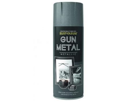 Farba W Sprayu Metallic Paint Spray Rust Oleum Gun Metal Ml