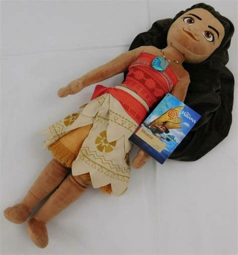 Disney Store Moana Princess Plush Doll Toy 20 Inches New Medium Disney