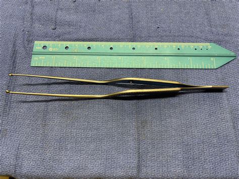 Codman Orthopedic Bayonet Rhoton Cup Forceps 80 1528 Medium EBay